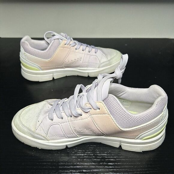 On The Roger Clubhouse Opal Prairie Limelight Women’s Size 6.5 Tennis Shoes - Picture 9 of 11